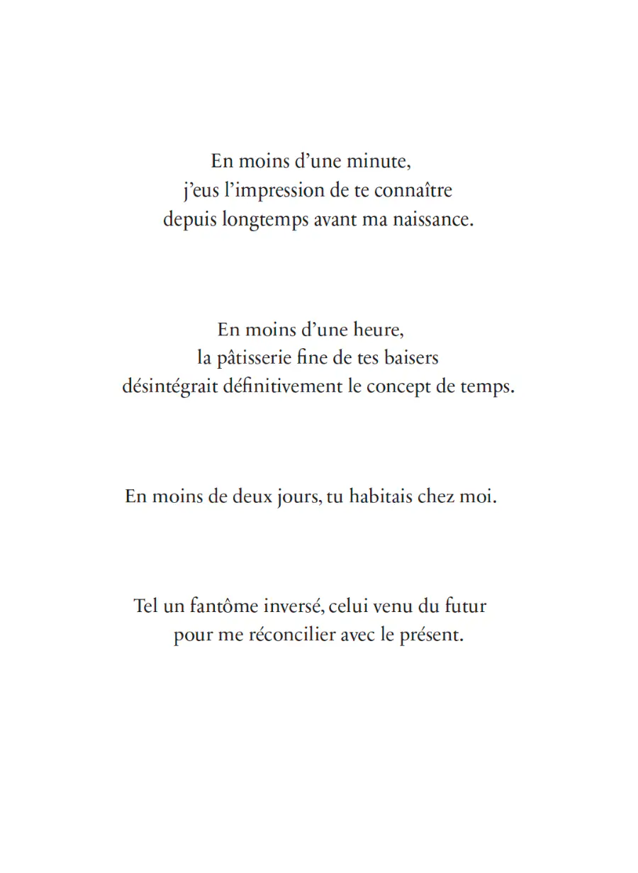 Le dérèglement joyeux de la métrique amoureuse