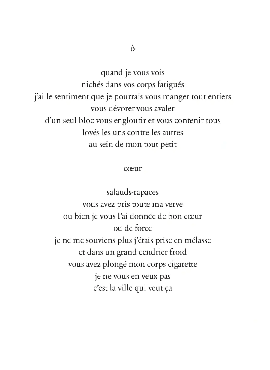 Des frelons dans le coeur