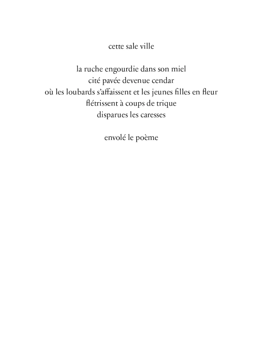 Des frelons dans le coeur