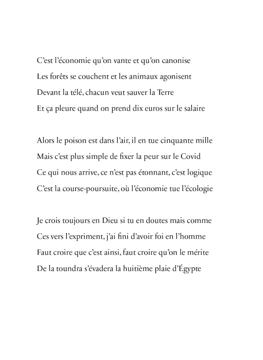 La faim de leur monde