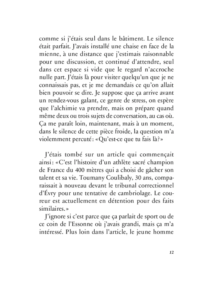 Ne t'arrête pas de courir Mathieu Palain