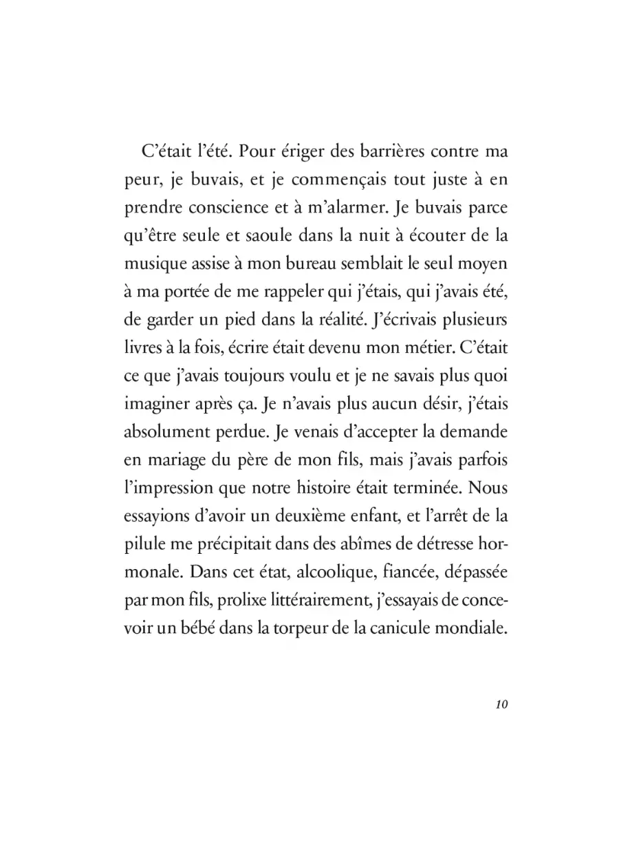 Toucher la terre ferme Julia Kerninon