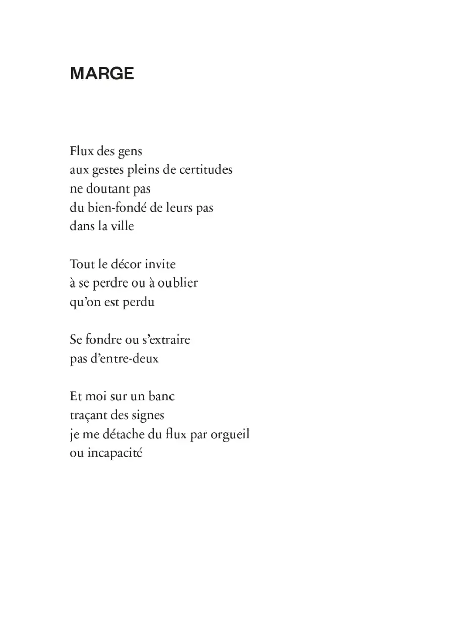 Le Présent impossible