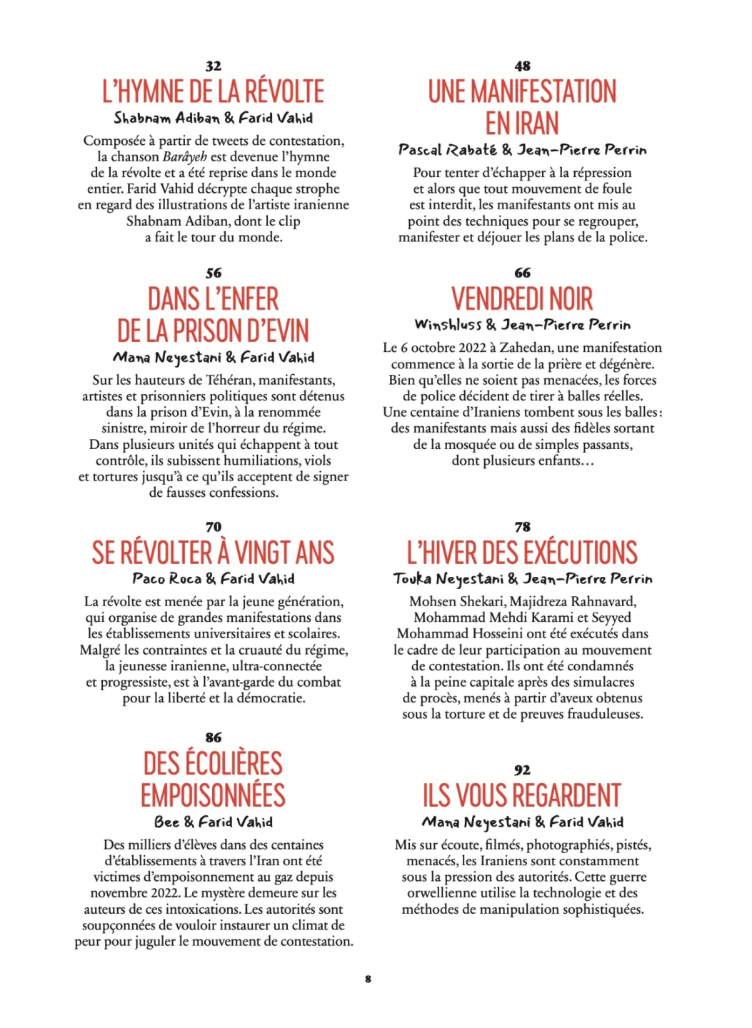 Femme Vie Liberté Marjane Satrapi