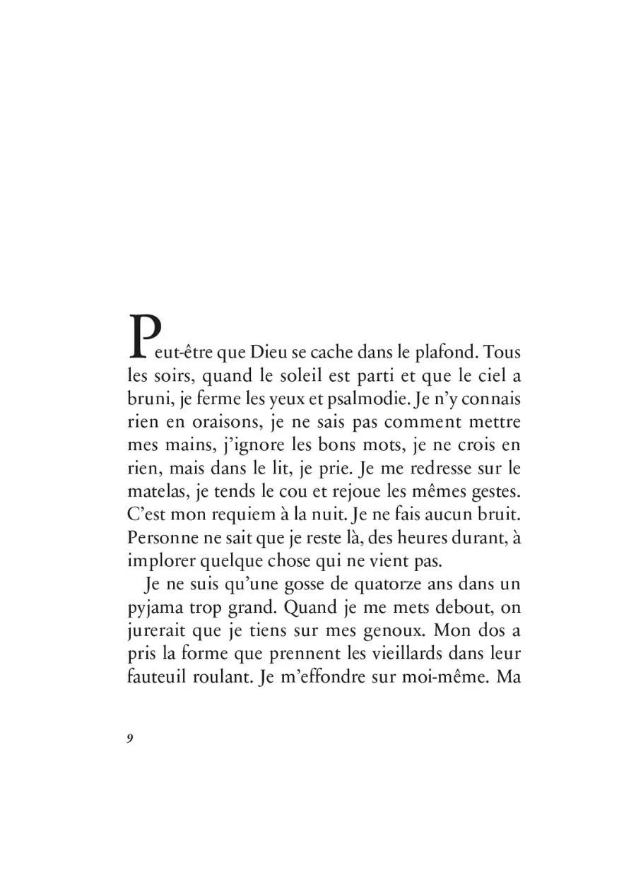 Tombée du ciel Alice Develey