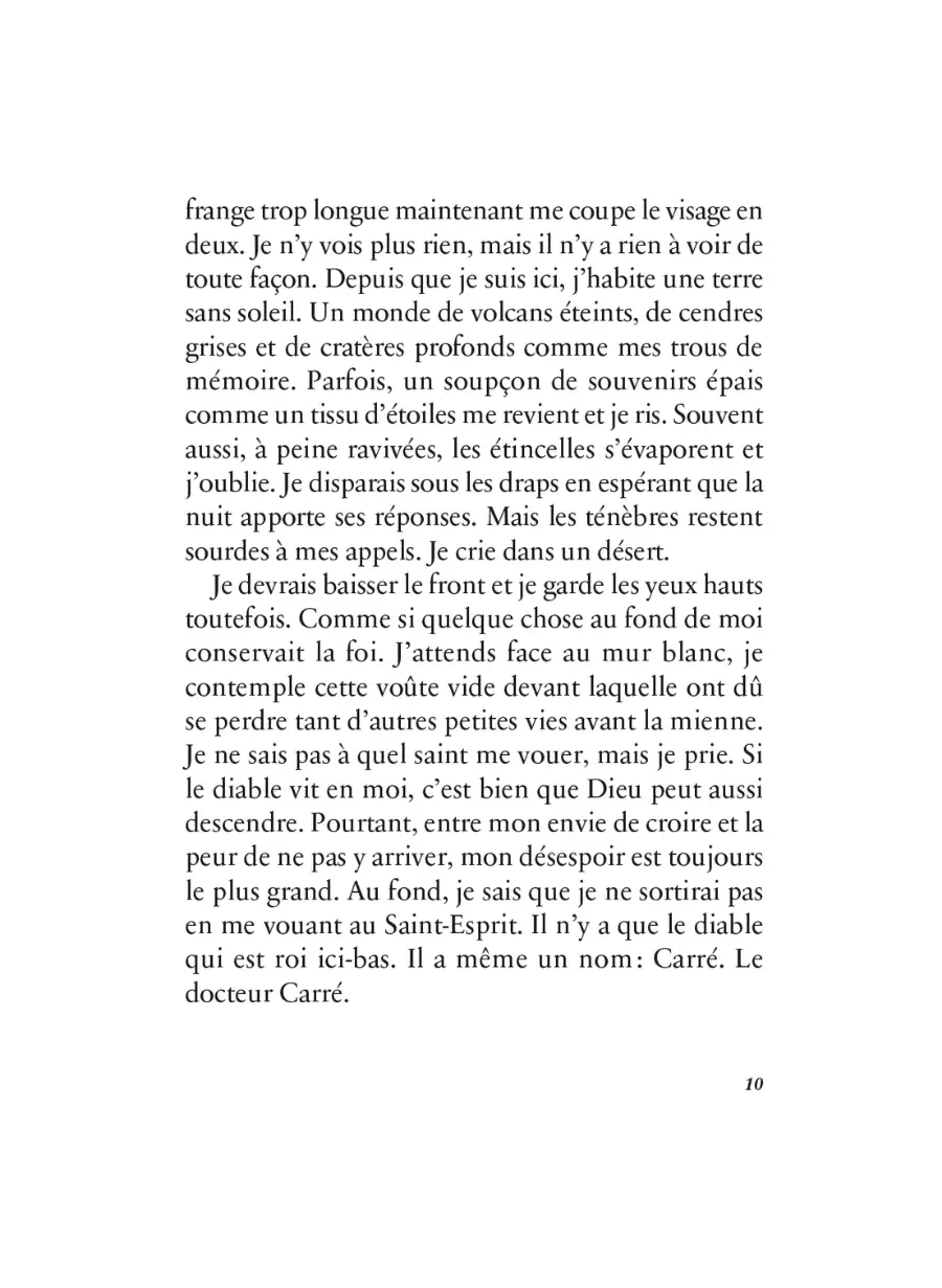 Tombée du ciel Alice Develey