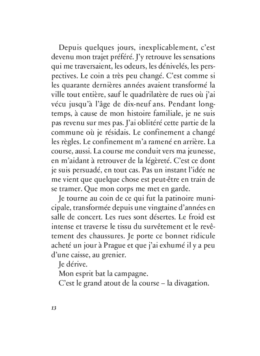 Traversée du feu Jean-Philippe Blondel