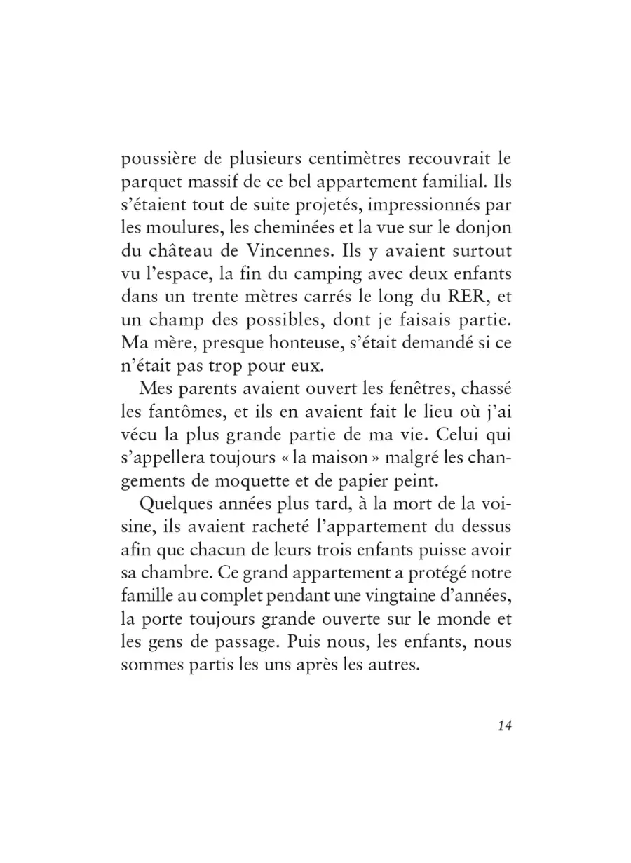 Il ne doit plus jamais rien m'arriver