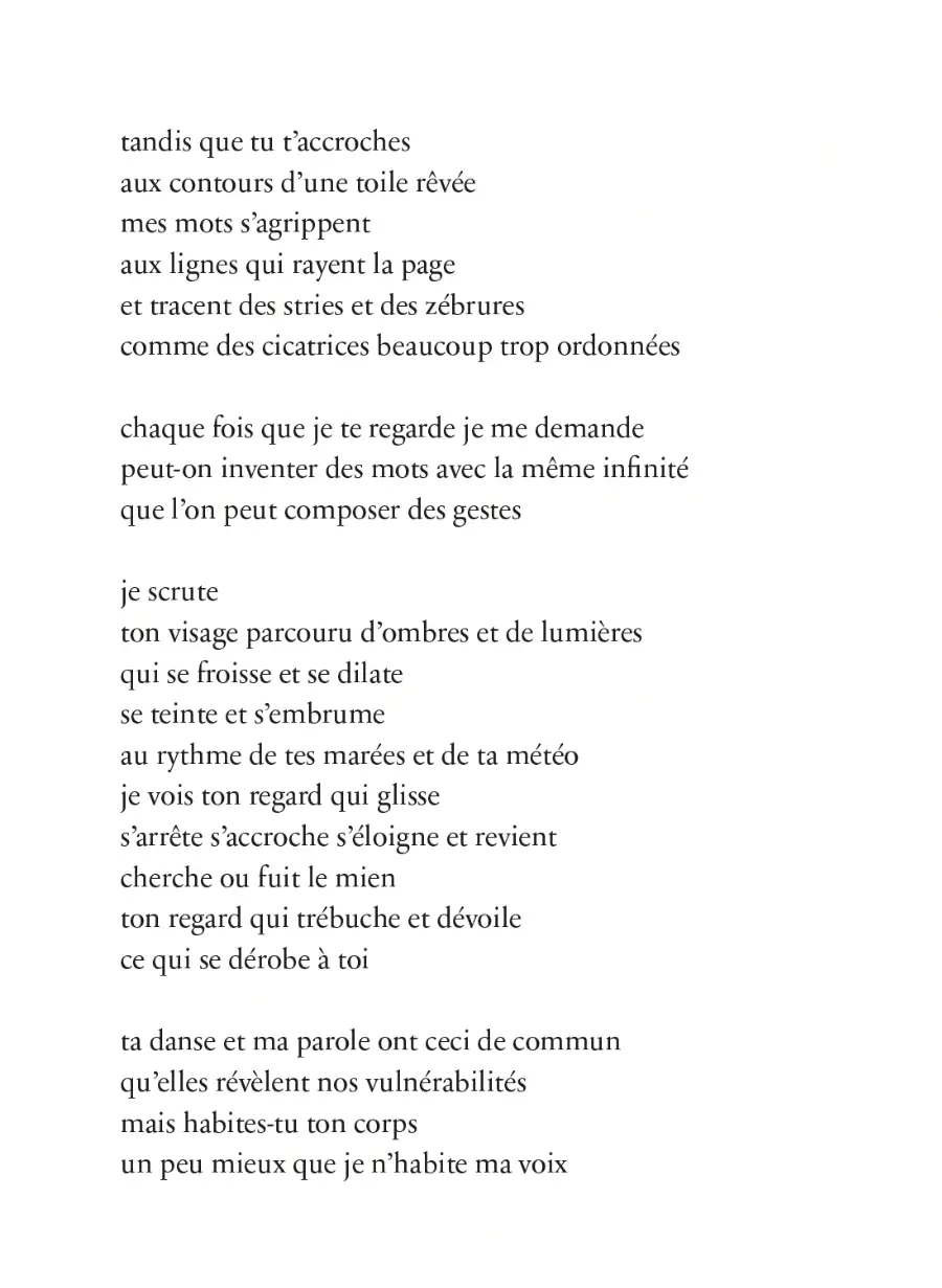 Une grammaire amoureuse Coline Pierré