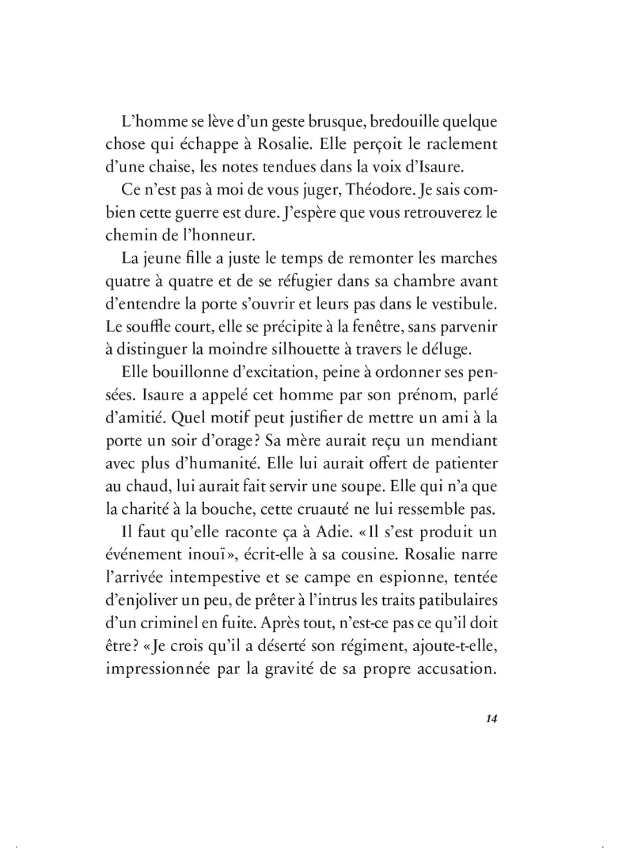 L'homme sous l'orage