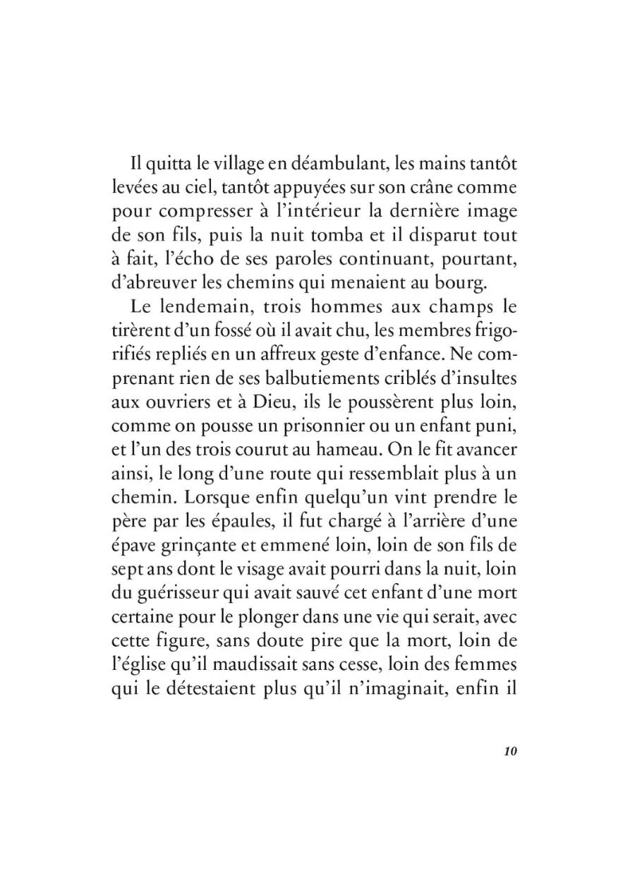 Le visage de la nuit